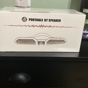 Burnester portable outdoor wireless speakers New never opened.